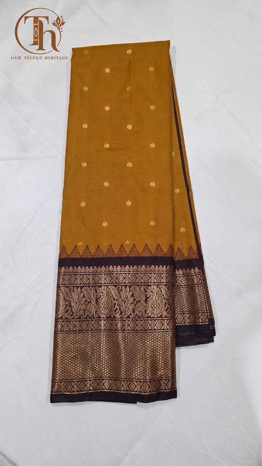 Premium semi Gadwal silk saree