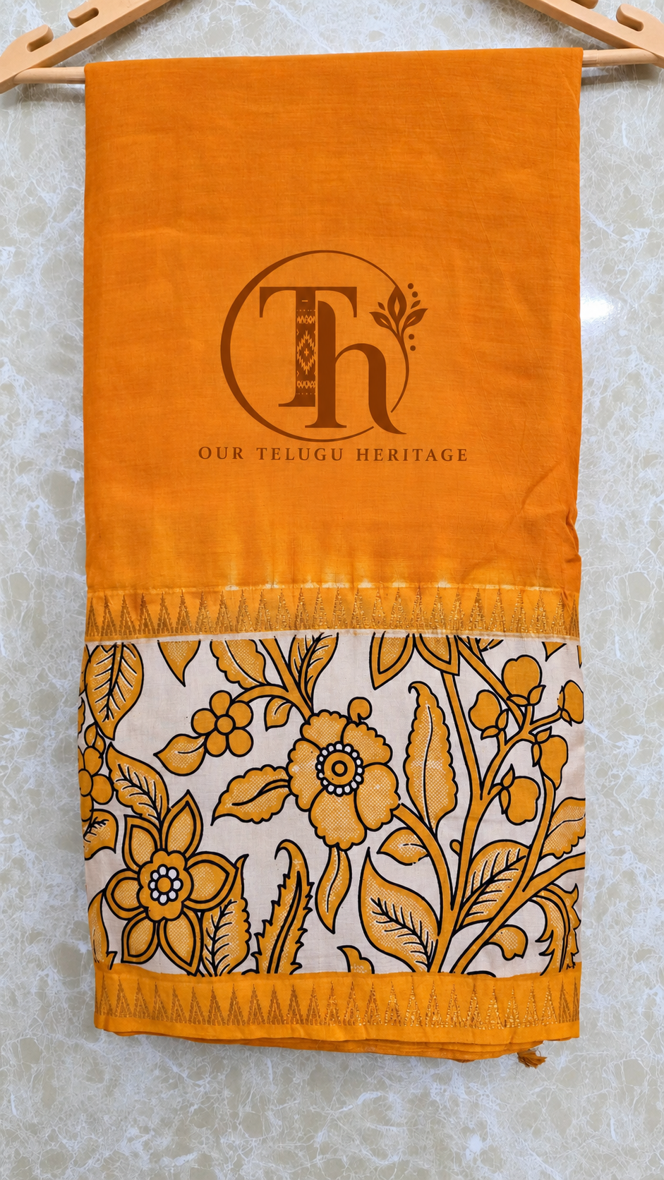 Mangalagiri digital print saree