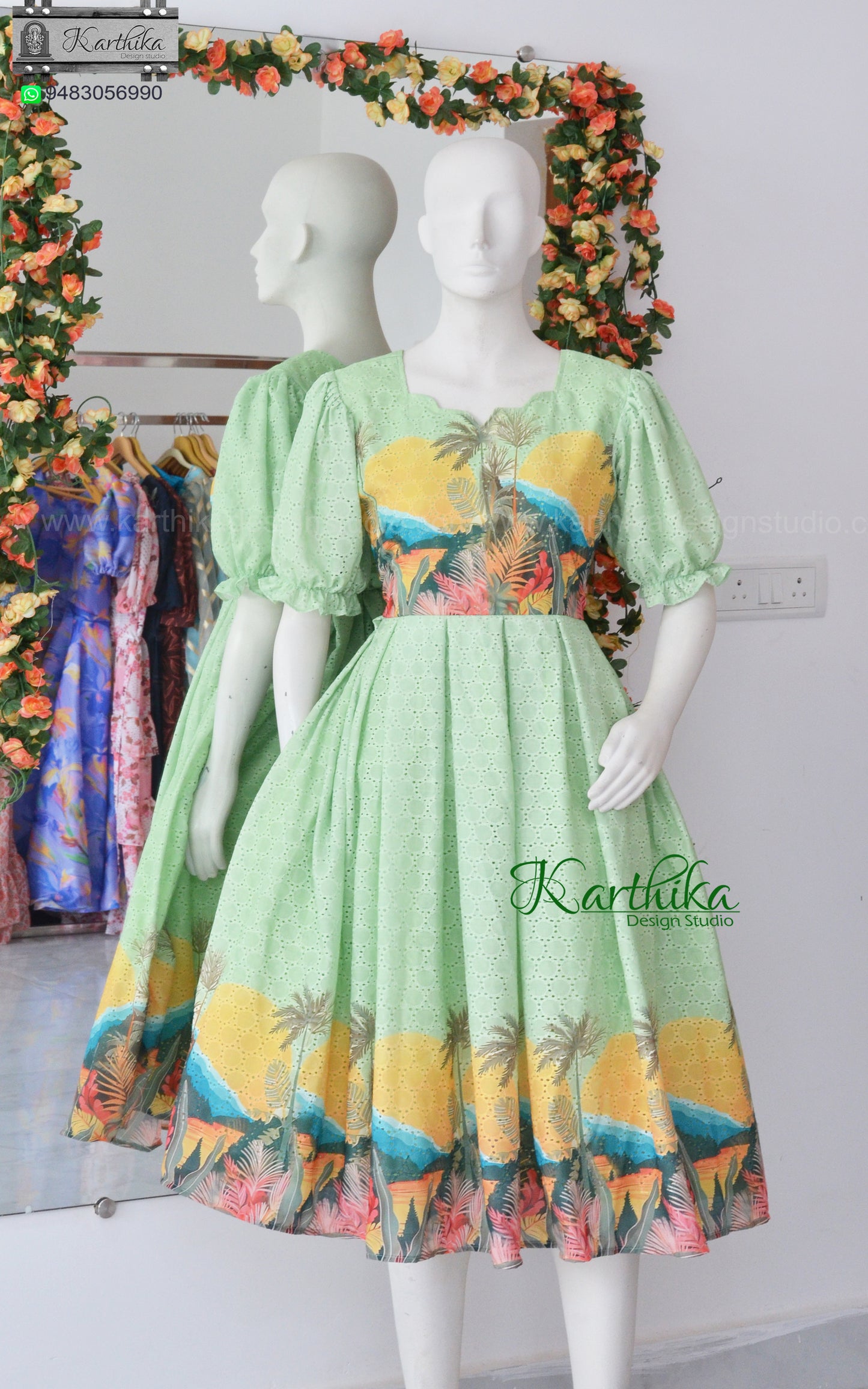 Hakoba cotton frock