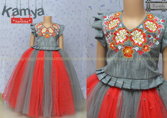 Crop top lehenga