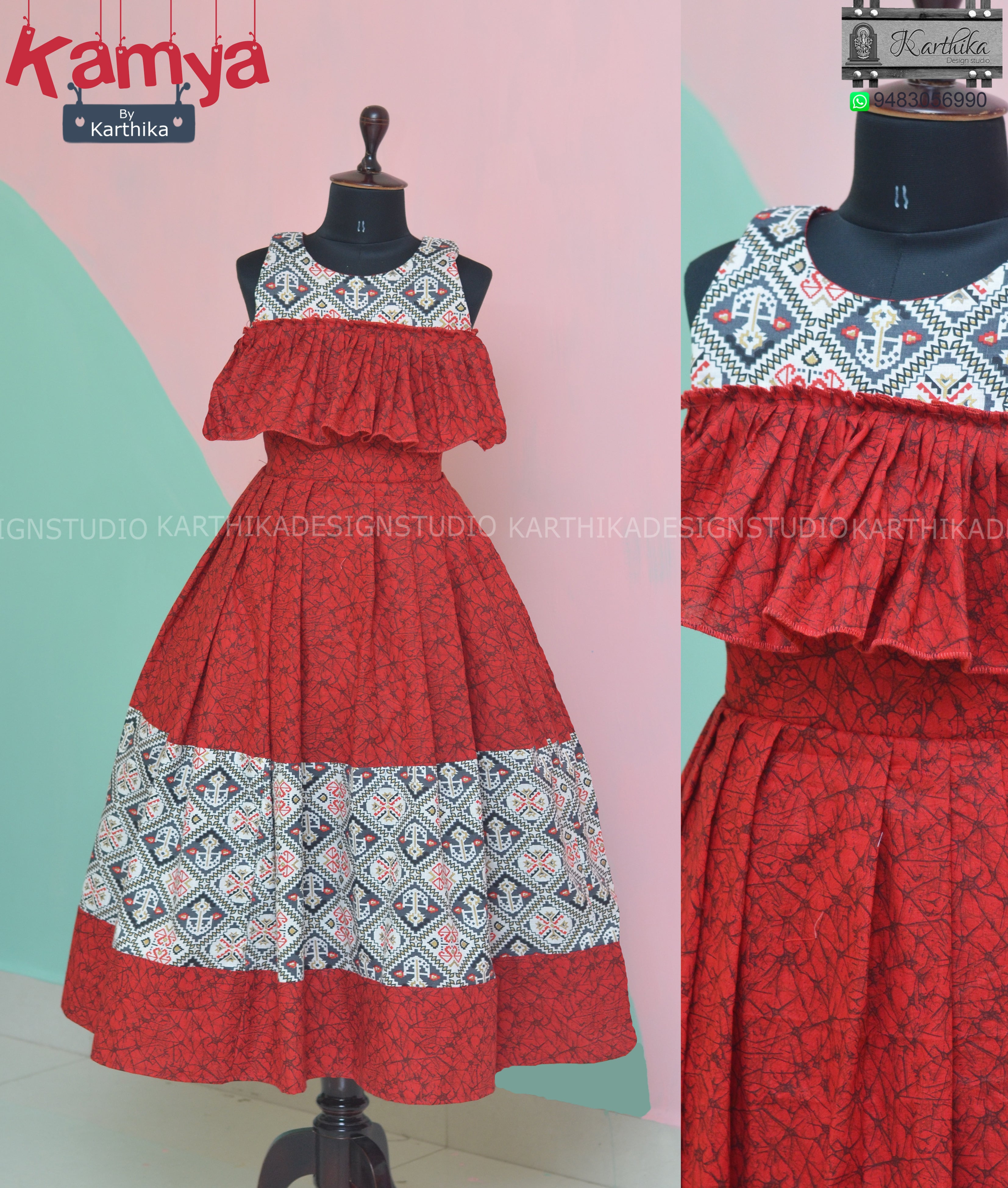 Buy 100% Cotton Frock for Baby Girl Clothes/Dress for Baby Girl/New  Born/infent wear/for Baby Girls Online at Best Prices in India - JioMart.