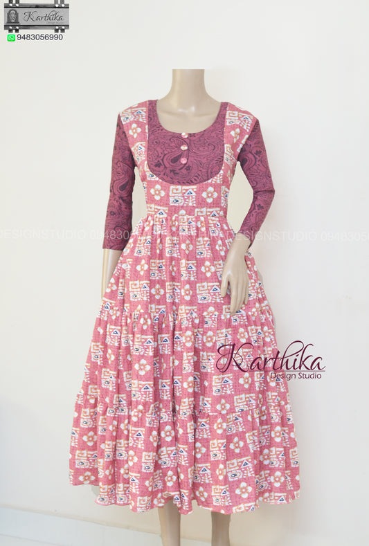 Jaquard/rayon kurthi..